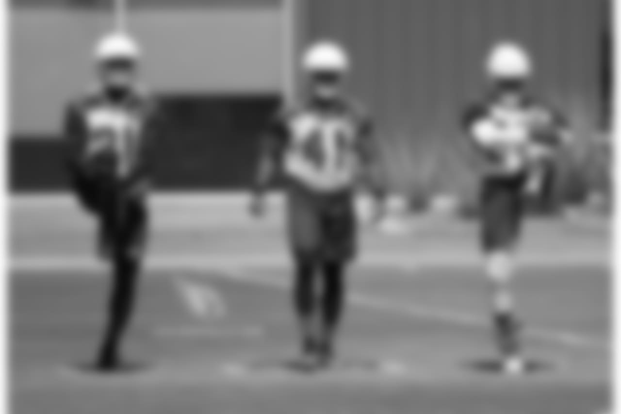 DBs Patrick Peterson, Antoine Bethea and Budda Baker