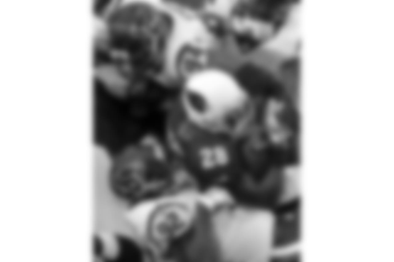 2013: RB Rashard Mendenhall in the pile