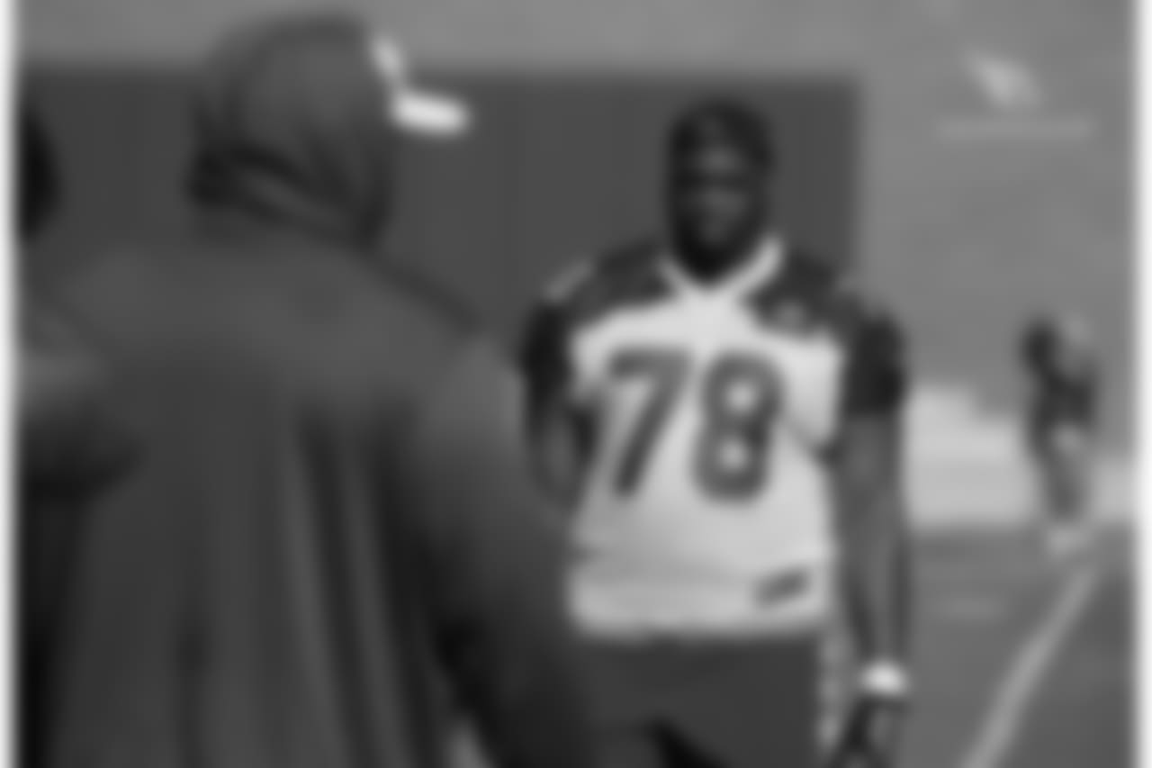 T Givens Price listens to OC Harold Goodwin