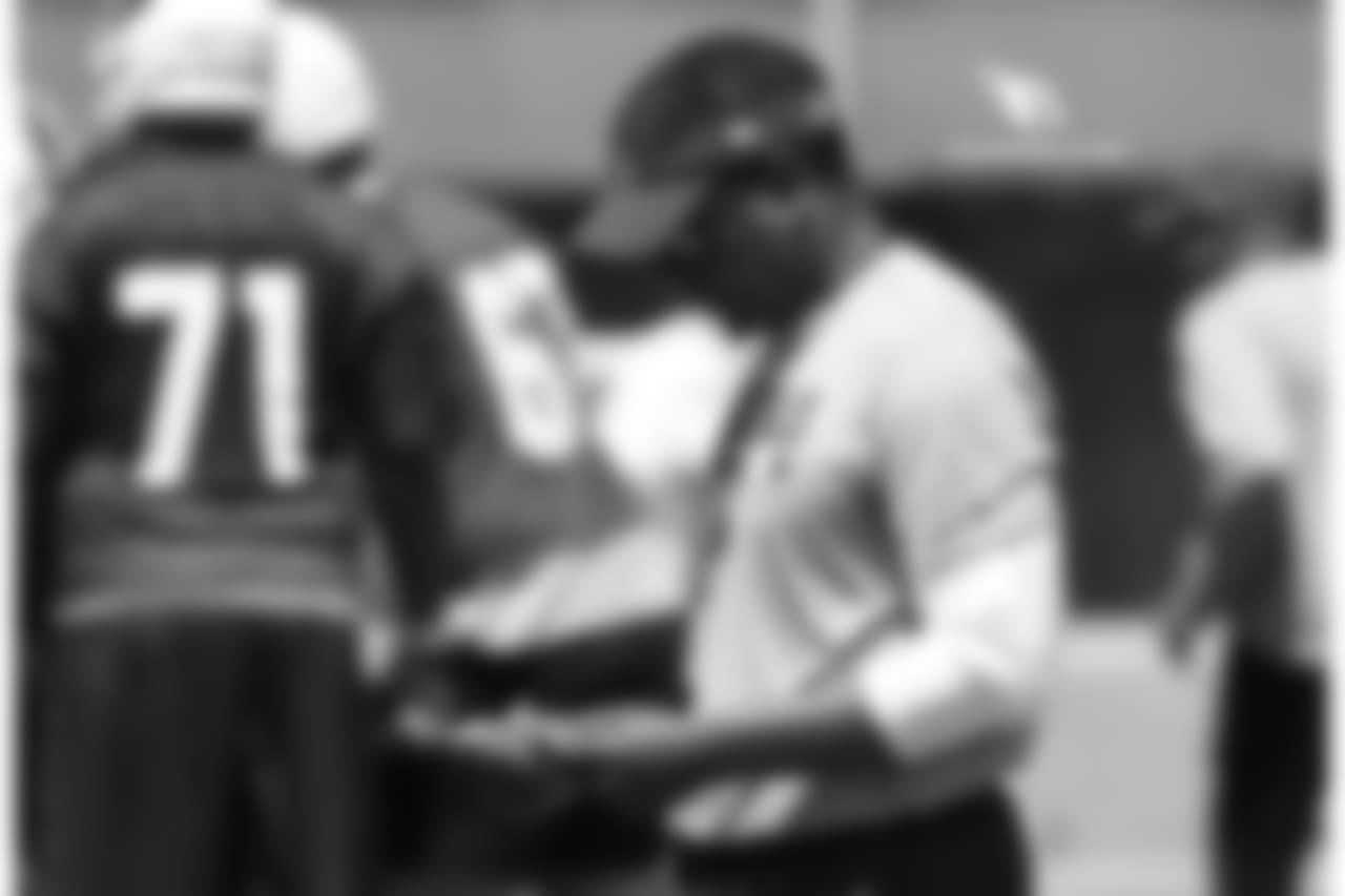 Coach Steve Wilks