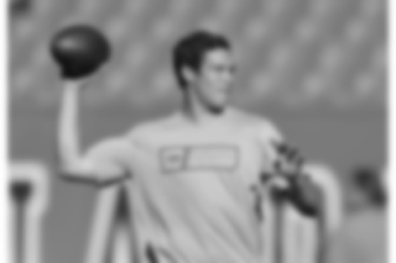 Sam Bradford with the Rams