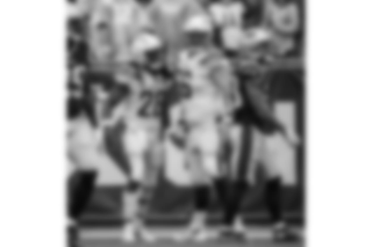 Los Angeles Chargers vs. the New England Patriots at Gillette Stadium on Sunday, Oct. 29, 2017. The Patriots won 21-13.