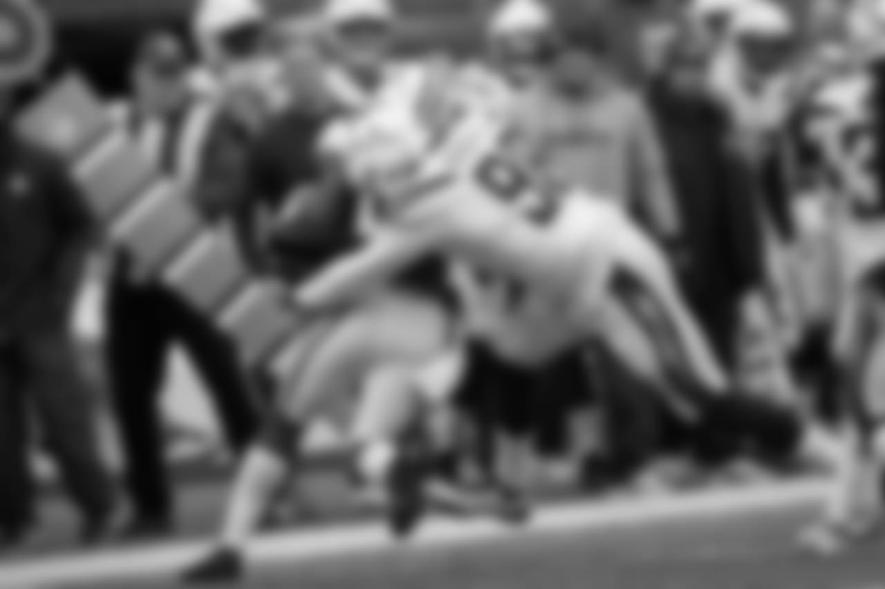 Los Angeles Chargers vs. the New York Jets at MetLife Stadium on Sunday, Dec. 24, 2017. The Chargers won 14-7.