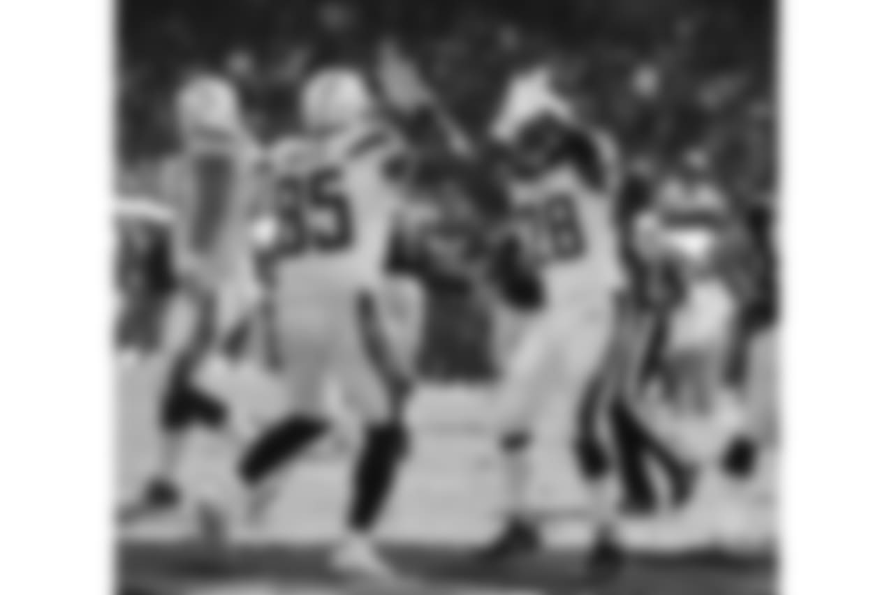 Los Angeles Chargers vs. the Oakland Raiders at Oakland Alameda Coliseum on Sunday, Oct. 15, 2017. The Chargers won 17-16.