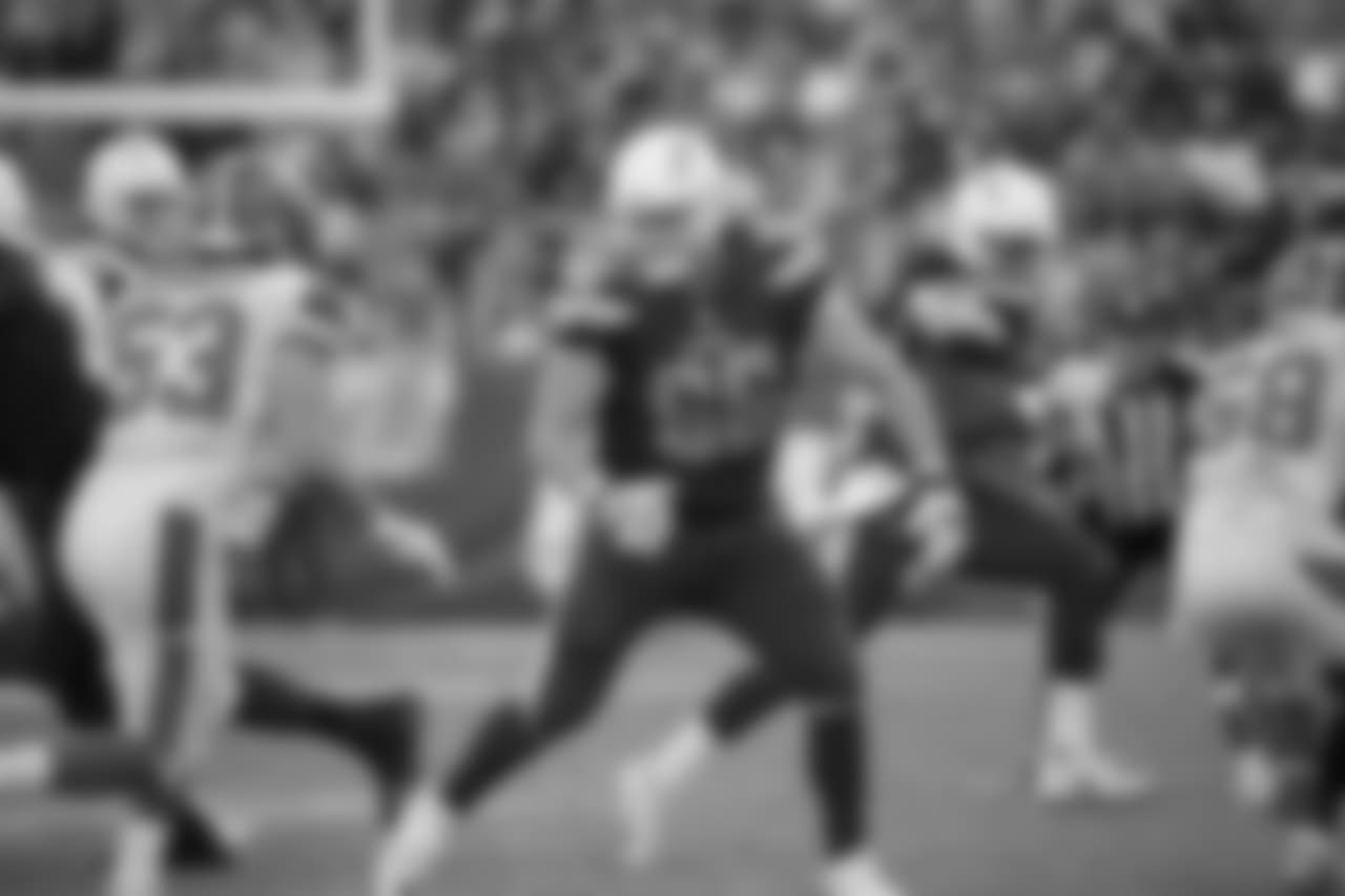 Cleveland Browns vs. the Los Angeles Chargers on Sunday, Dec. 3, 2017. The Chargers won 19-10.