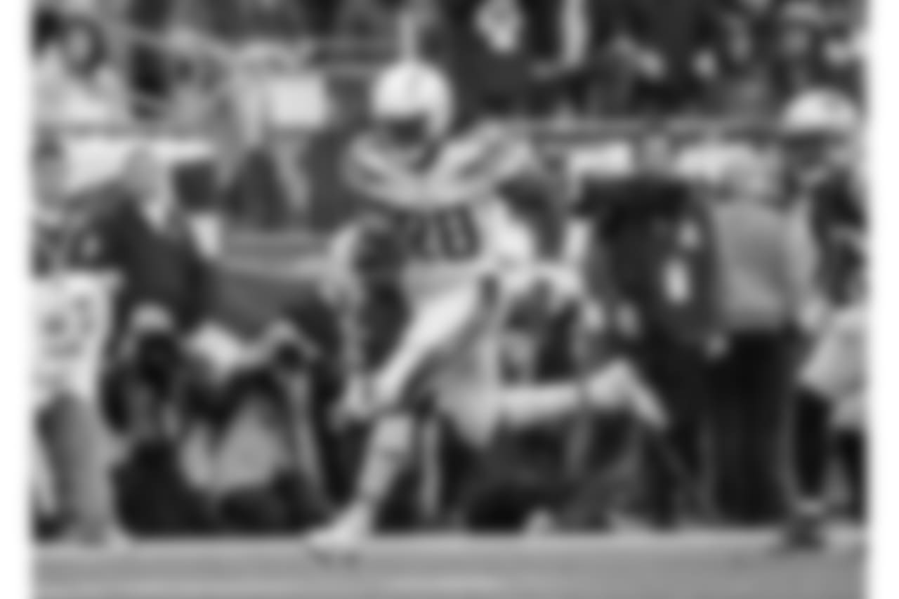 Los Angeles Chargers vs. the New England Patriots at Gillette Stadium on Sunday, Oct. 29, 2017. The Patriots won 21-13.