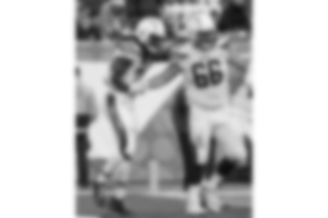 Los Angeles Chargers vs. the New York Jets at MetLife Stadium on Sunday, Dec. 24, 2017. The Chargers won 14-7.