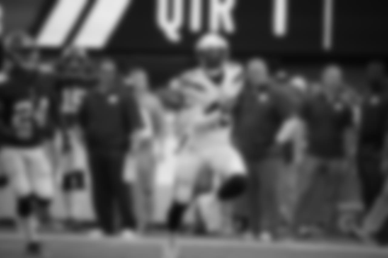 Los Angeles Chargers vs. the New York Giants at MetLife Stadium on Sunday, Oct. 8, 2017. The Chargers won 27-22.