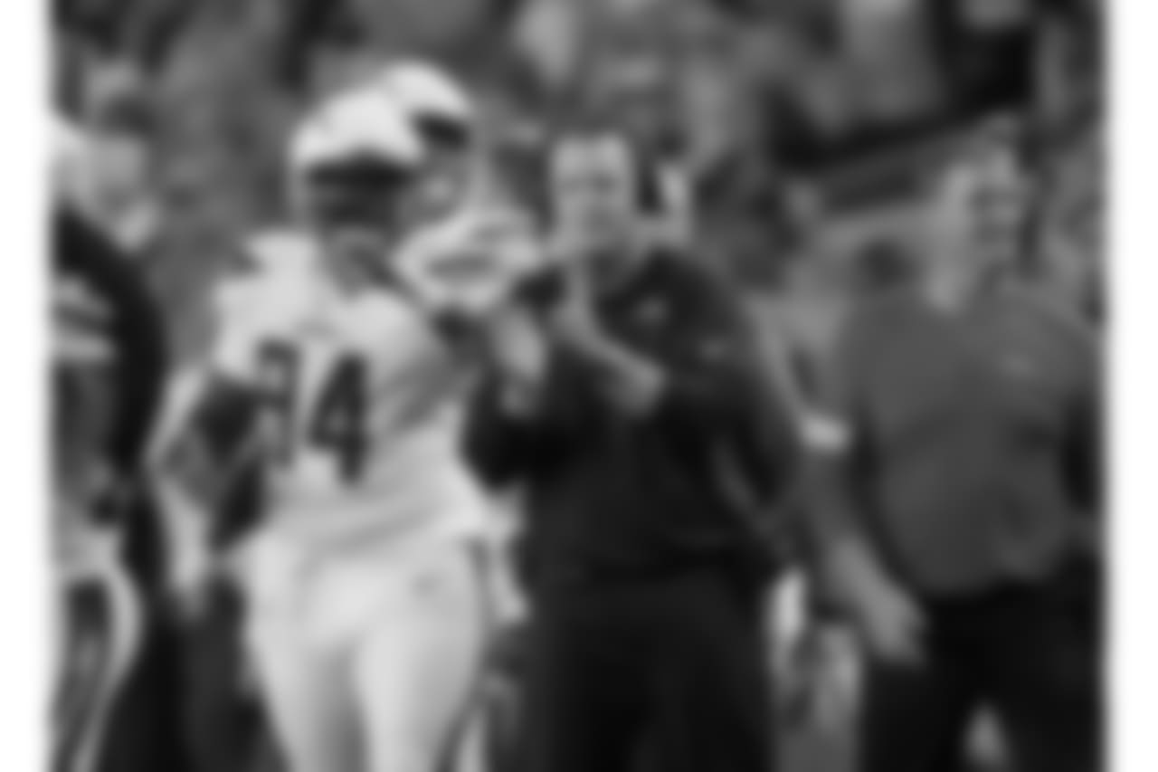 Los Angeles Chargers vs. the Denver Broncos at Sports Authority Field at Mile High on Monday, Sept. 11, 2017. The Broncos won 24-21.