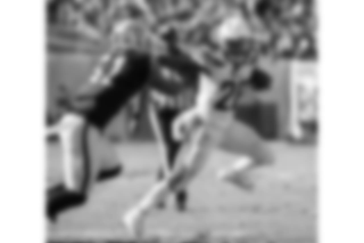 Los Angeles Chargers vs. the Oakland Raiders at Oakland Alameda Coliseum on Sunday, Oct. 15, 2017. The Chargers won 17-16.