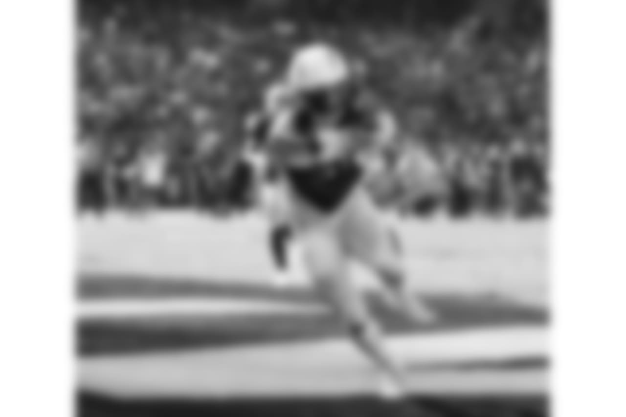 Los Angeles Chargers vs. the Oakland Raiders at Oakland Alameda Coliseum on Sunday, Oct. 15, 2017. The Chargers won 17-16.