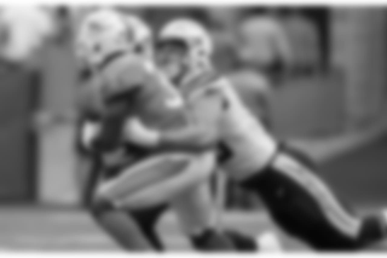 Miami Dolphins vs. the Los Angeles Chargers at StubHub Center on Sunday, Sept. 17, 2017. The Dolphins won 19-17.