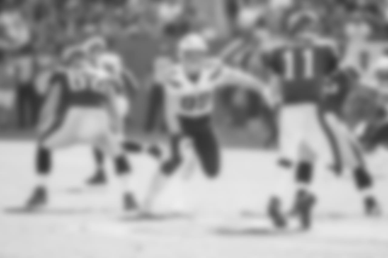 Philadelphia Eagles vs. the Los Angeles Chargers at StubHub Center on Sunday, Oct. 1, 2017. The Eagles won 26-24.