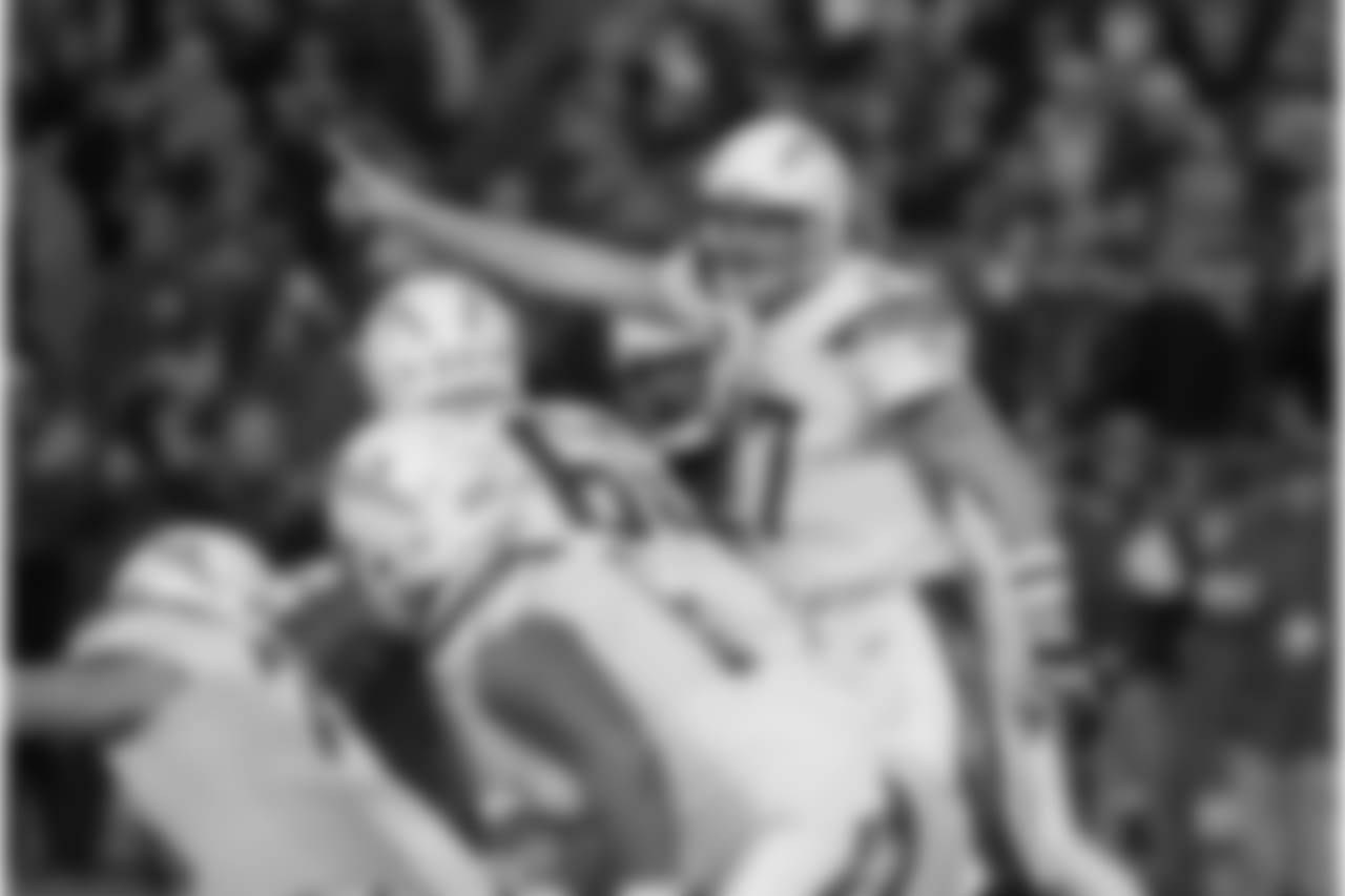 Los Angeles Chargers vs. the Kansas City Chiefs at Arrowhead Stadium on Saturday, Dec. 16, 2017. The Chiefs won 30-13.