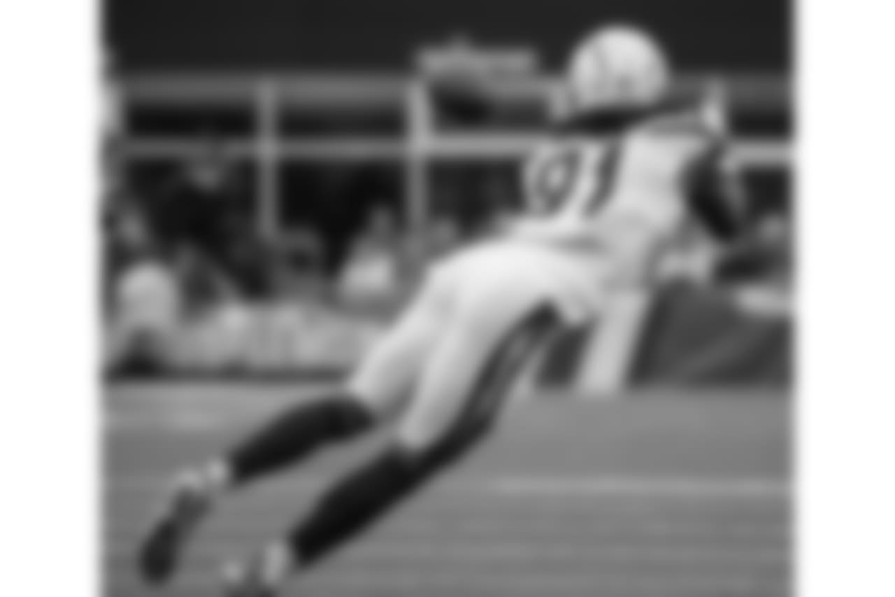 Los Angeles Chargers vs. the New England Patriots at Gillette Stadium on Sunday, Oct. 29, 2017. The Patriots won 21-13.