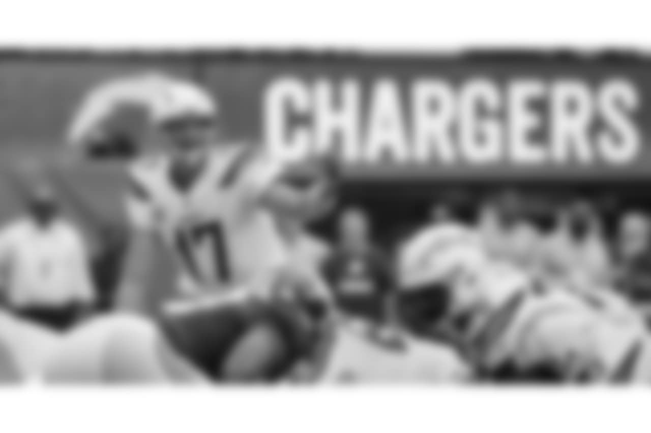 Los Angeles Chargers vs. the New York Giants at MetLife Stadium on Sunday, Oct. 8, 2017. The Chargers won 27-22.