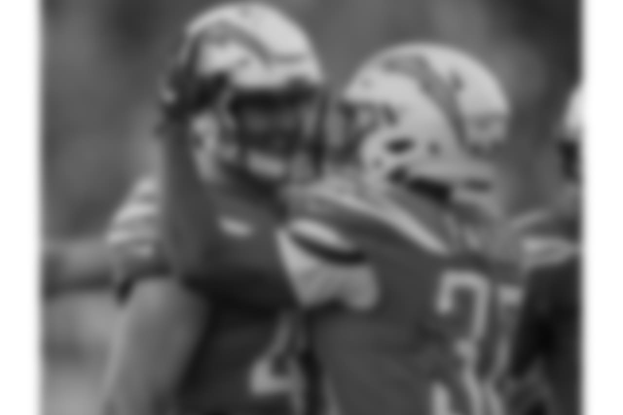 Denver Broncos vs. the Los Angeles Chargers at StubHub Center on Sunday, Oct. 22, 2017. The Chargers won 21-0.