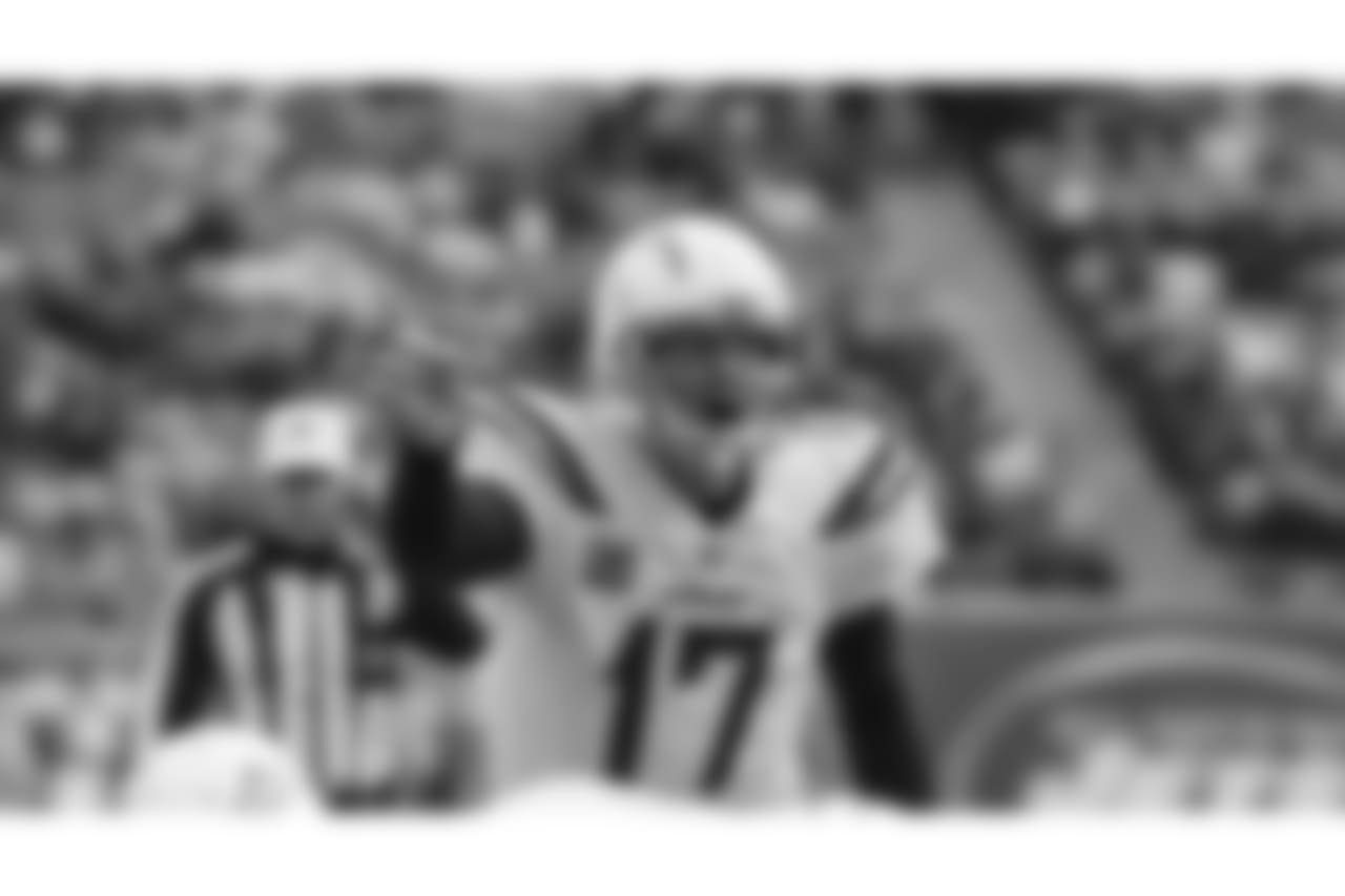 Los Angeles Chargers vs. the New York Jets at MetLife Stadium on Sunday, Dec. 24, 2017. The Chargers won 14-7.
