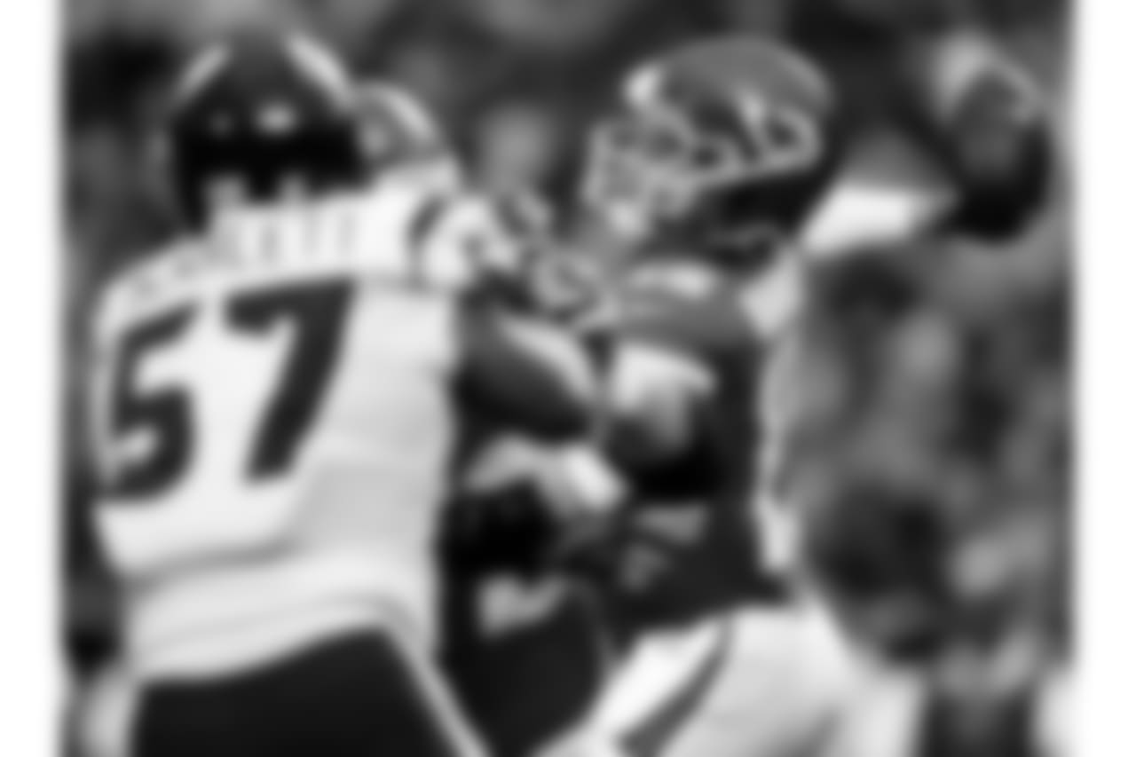 Kansas City Chiefs quarterback Patrick Mahomes (15) during Texans at Chiefs at Arrowhead Stadium on 8/9/18.