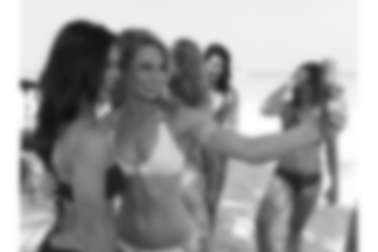 During the Kansas City Chiefs Cheerleader Calendar photo shoot on Tuesday, June 26, 2018 at Couples Swept Away in Negril, Jamaica.