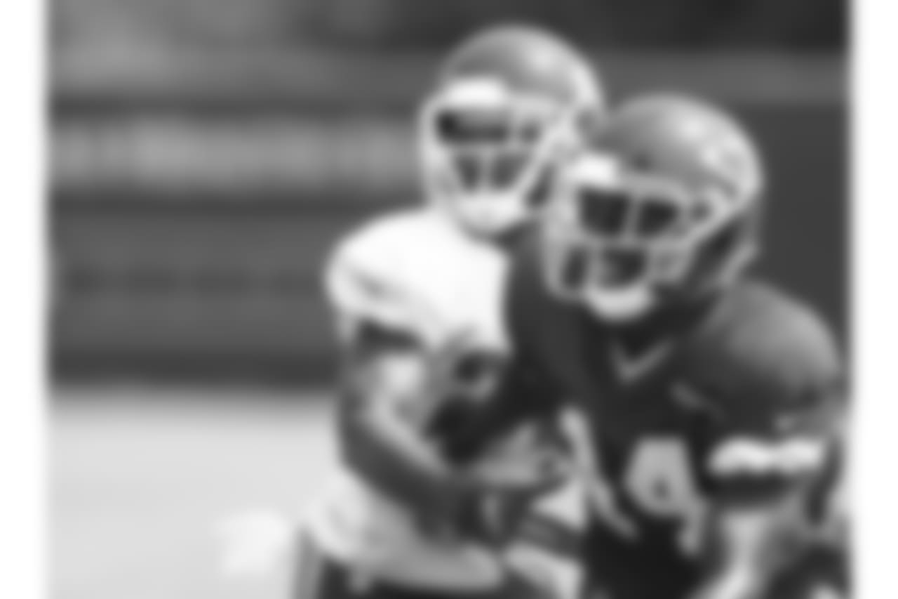 Kansas City Chiefs wide receiver Sammy Watkins (14) during practice on August 21, 2018