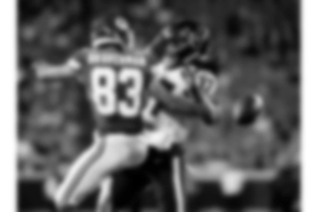Kansas City Chiefs wide receiver Daniel Braverman (83) during Texans at Chiefs at Arrowhead Stadium on 8/9/18.