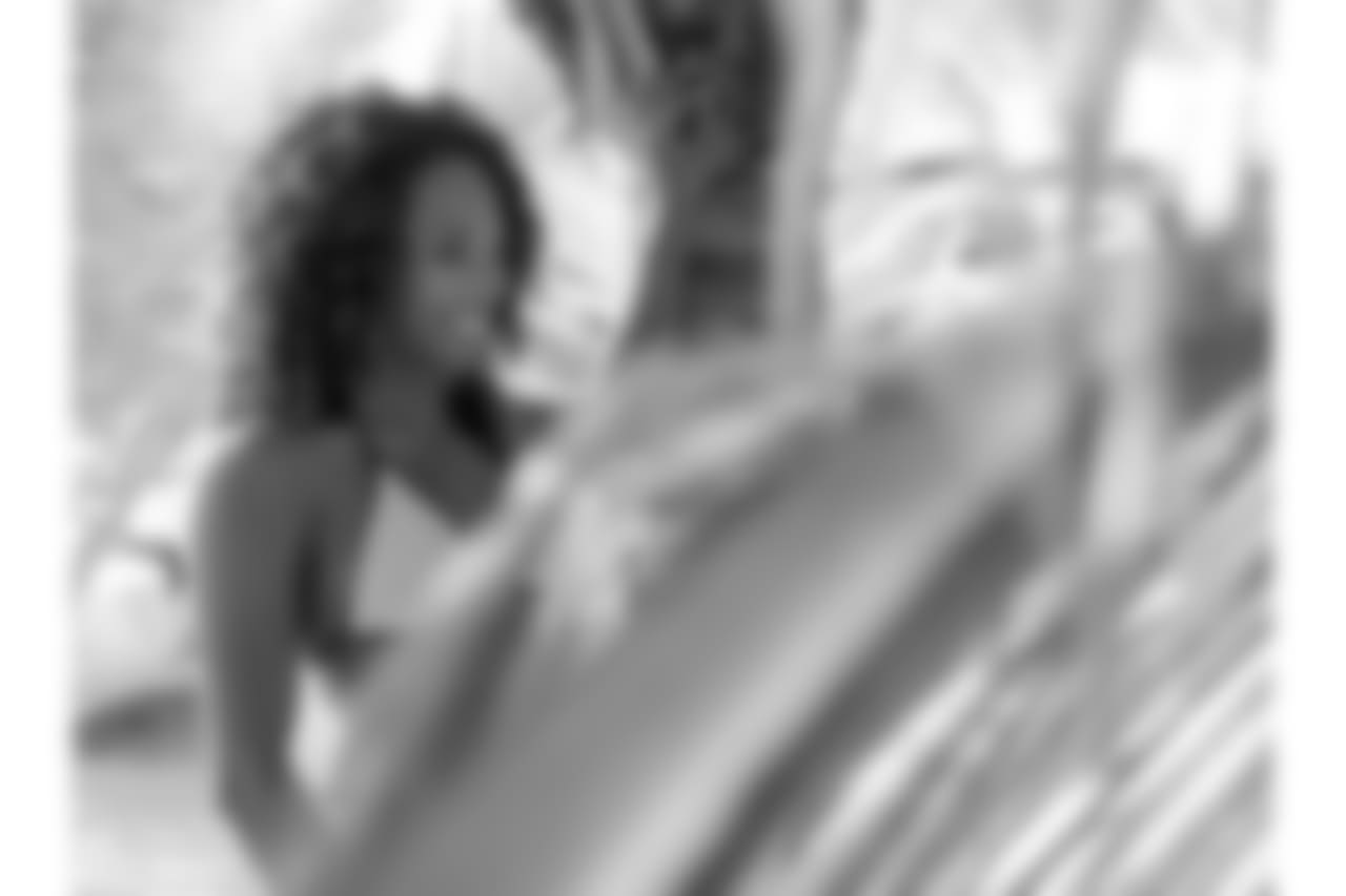 During the Kansas City Chiefs Cheerleader Calendar photo shoot on Tuesday, June 26, 2018 at Couples Swept Away in Negril, Jamaica.