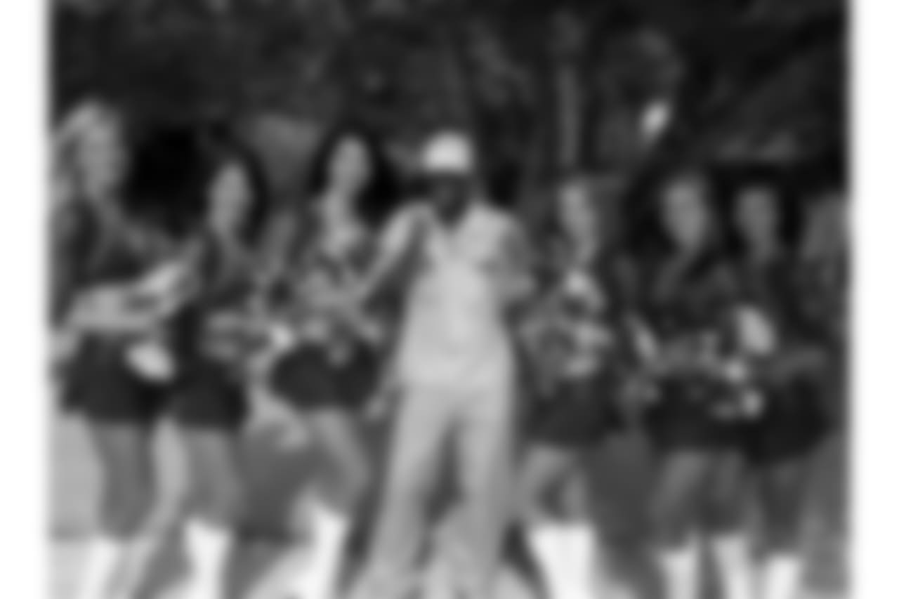 During the Kansas City Chiefs Cheerleader Calendar photo shoot on Tuesday, June 26, 2018 at Couples Swept Away in Negril, Jamaica.