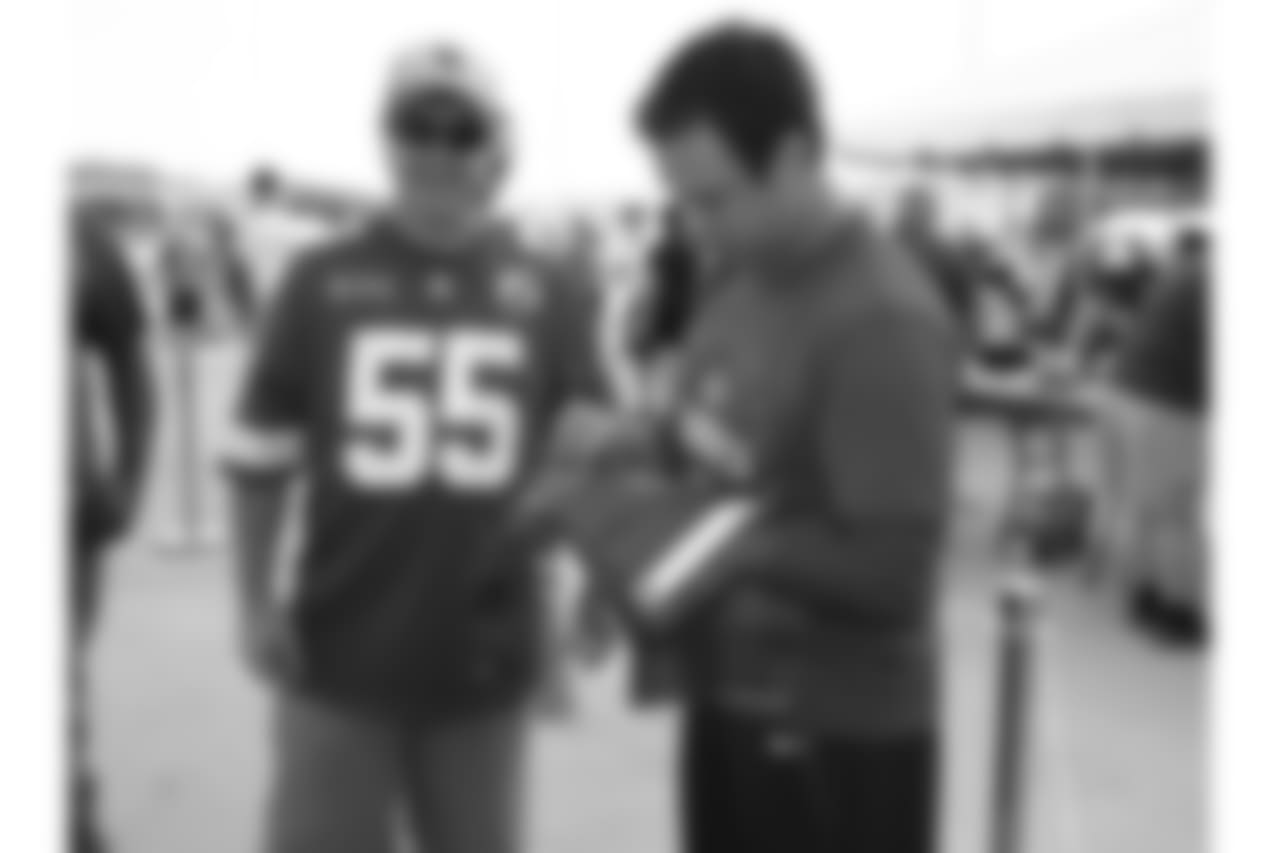 Kansas City Chiefs Season Ticket Members were treated to a pancake breakfast by Chris Cakes prior to practice at Training Camp on August 5, 2018 at Missouri Western State University in St. Joseph, Missouri.