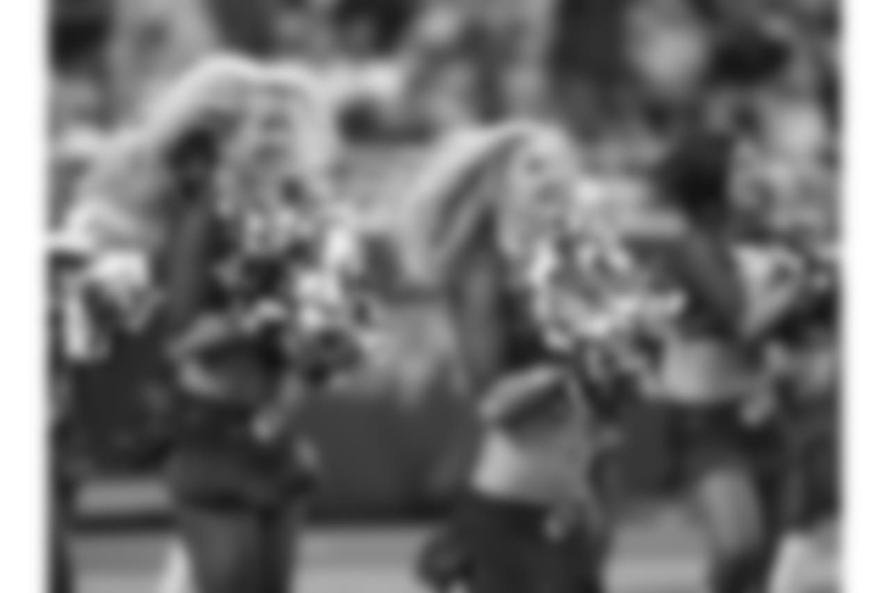 Cheerleader during Texans at Chiefs at Arrowhead Stadium on 8/9/18.