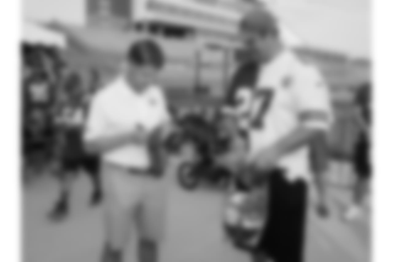 Kansas City Chiefs Season Ticket Members were treated to a pancake breakfast by Chris Cakes prior to practice at Training Camp on August 5, 2018 at Missouri Western State University in St. Joseph, Missouri.