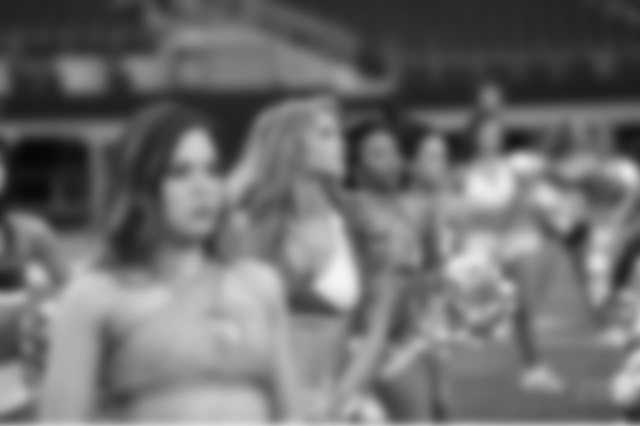 Dallas Cowboys Cheerleaders tryouts at AT&T Stadium in Arlington, Texas on May 6, 2018.