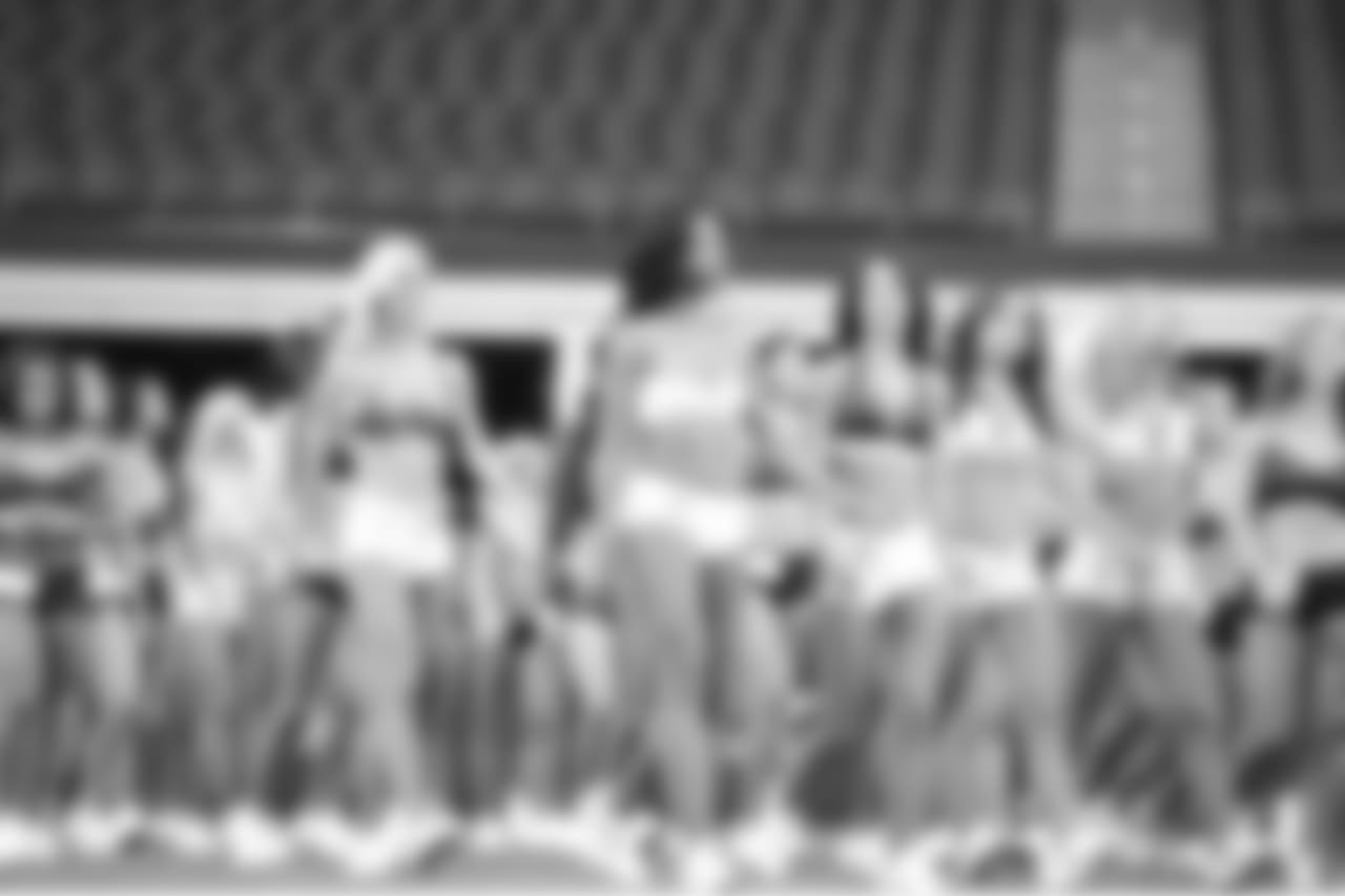 Dallas Cowboys Cheerleaders tryouts at AT&T Stadium in Arlington, Texas on May 6, 2018.
