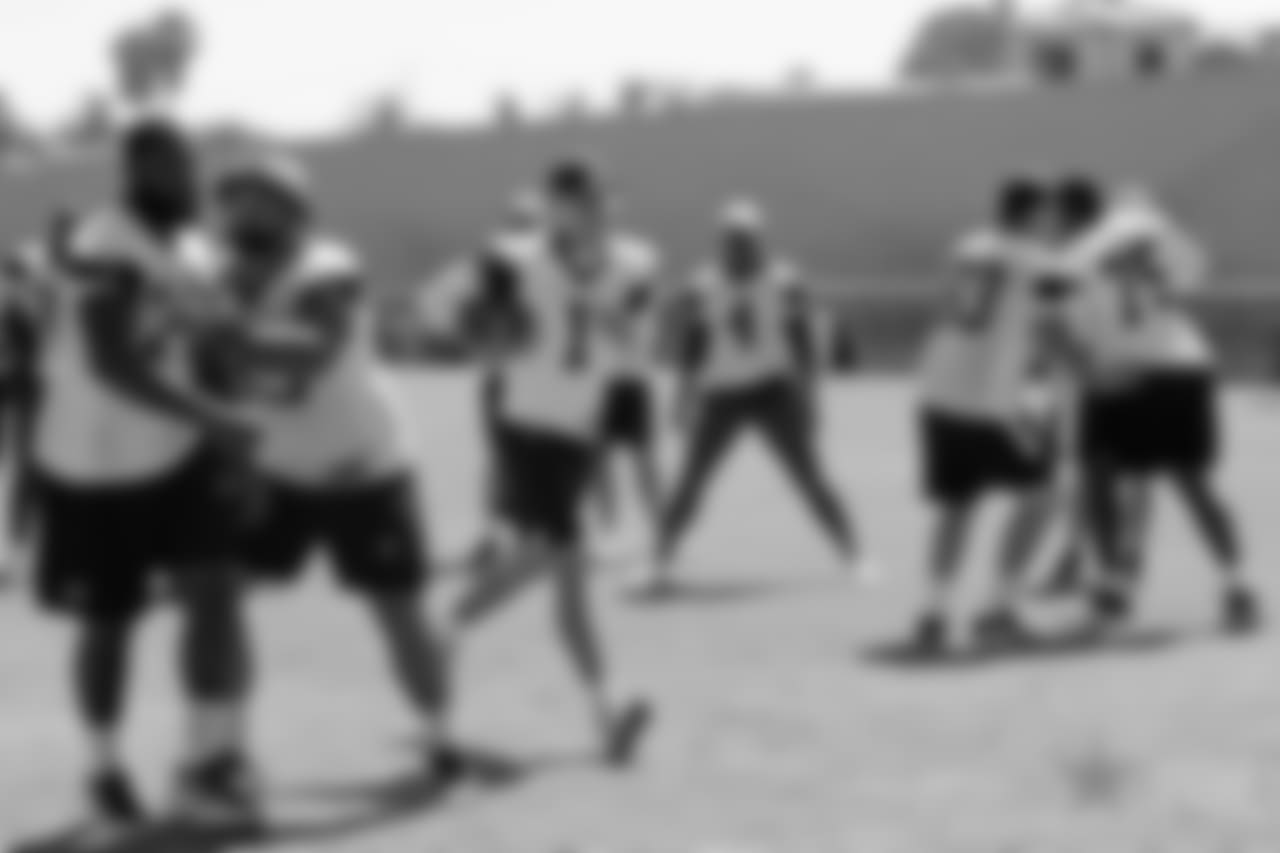 Views from the Dallas Cowboys training camp in Oxnard, California
