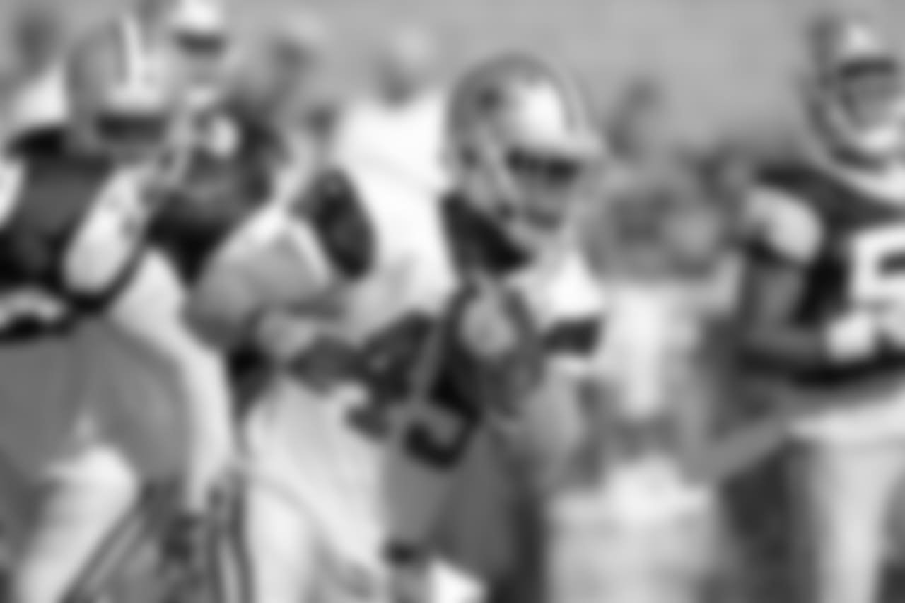 Views of the Dallas Cowboys training camp practice in Oxnard, California