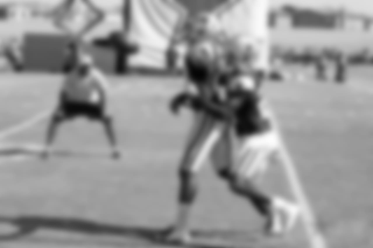 Views of the Dallas Cowboys training camp practice in Oxnard, California