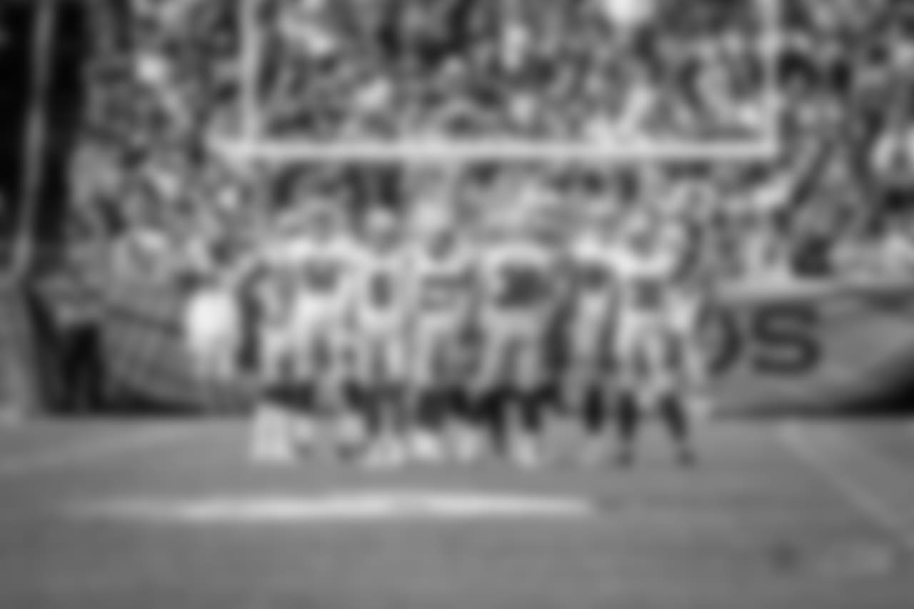 17 September 2017: Dan Bailey (5)
of the Dallas Cowboys during their week 2 regular season 42-17 loss to the Denver Broncos at Sports Authority Field at Mile High in Denver, Colorado. Photo by James D. Smith/Dallas Cowboys