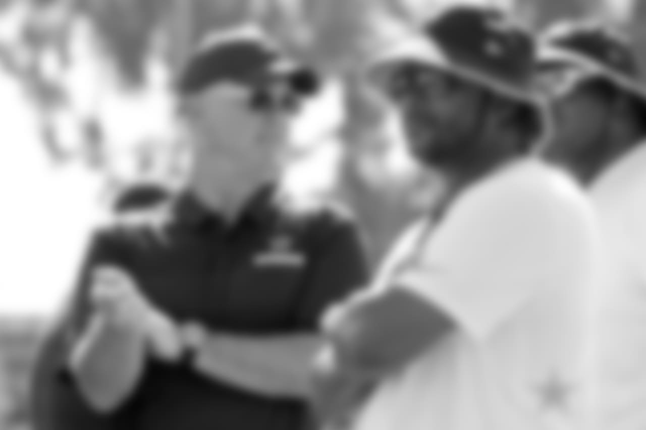 Views of the Dallas Cowboys training camp practice in Oxnard, California