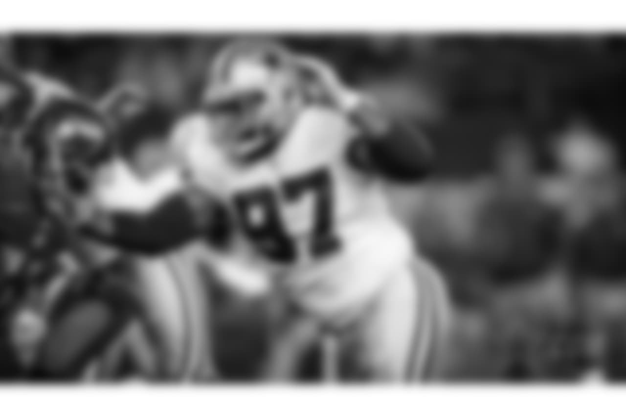 Dallas Cowboys defensive tackle Terrell McClain (97) during the 2016 NFL week 15 regular season game against the Tampa Bay Buccaneers, Sunday, Dec. 18, 2016, in Arlington, Texas. The Cowboys defeated the Buccaneers, 26-20. (James D. Smith via AP)