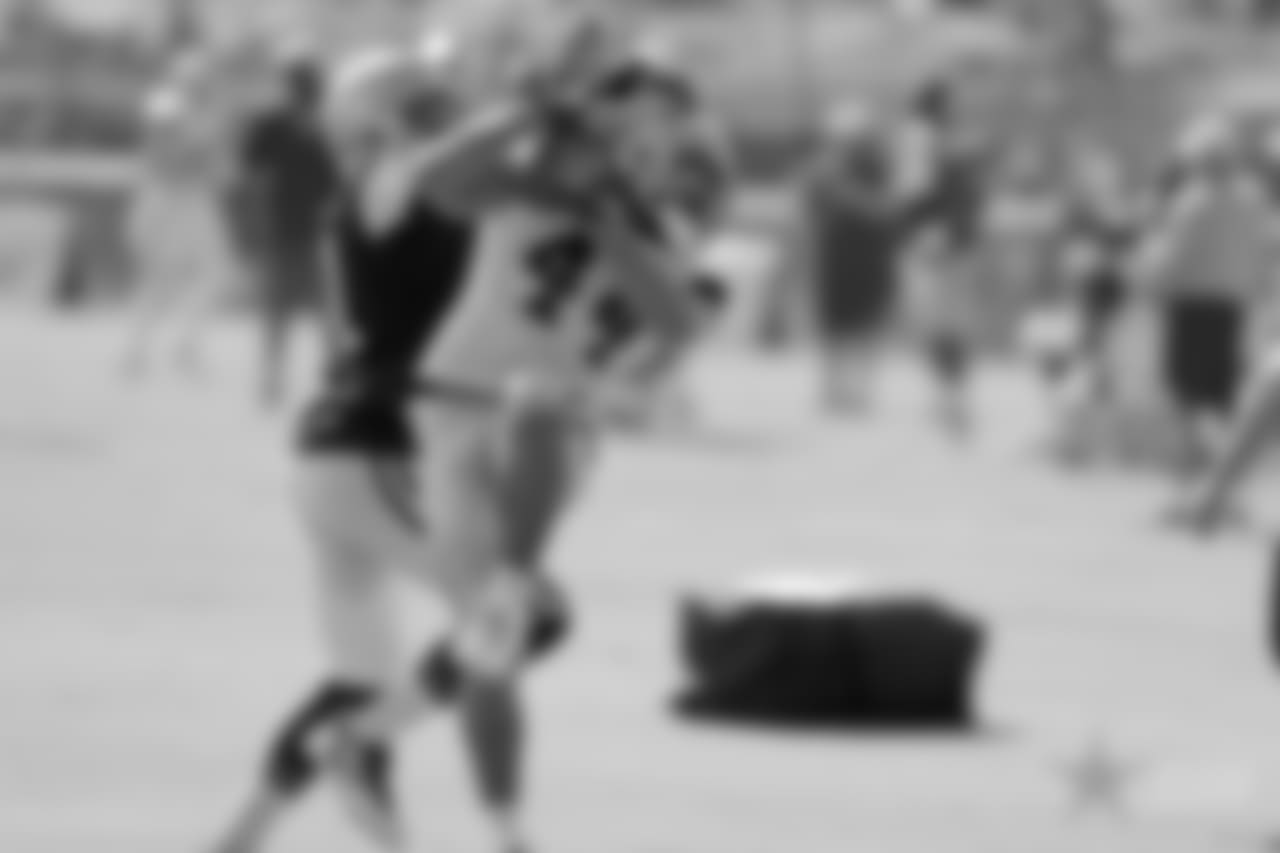Views of the Dallas Cowboys training camp practice in Oxnard, California