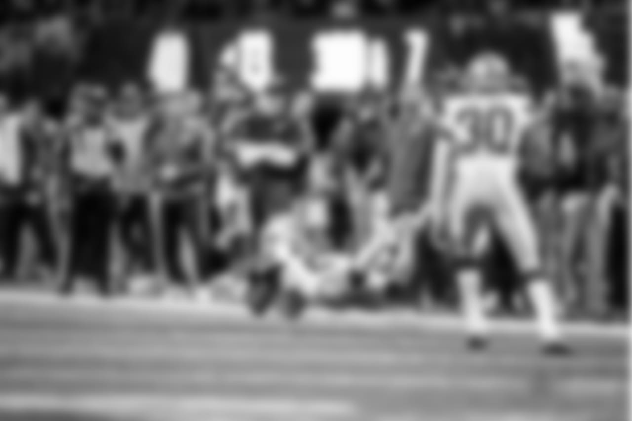 12 November 2017: Views
of the Dallas Cowboys during the first half of their NFL week 10 regular season game against the Atlanta Falcons at Mercedes-Benz Stadium in Atlanta, Georgia. Photo by James D. Smith/Dallas Cowboys