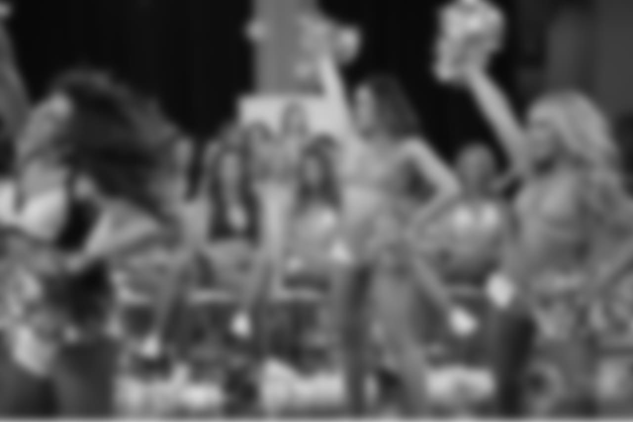 Dallas Cowboys Cheerleaders tryouts at AT&T Stadium in Arlington, Texas on May 6, 2018.