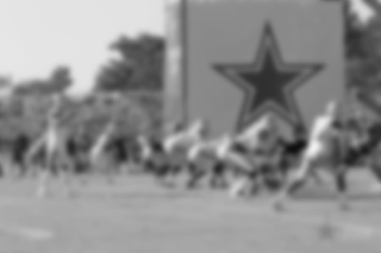 Views of the Dallas Cowboys training camp practice in Oxnard, California