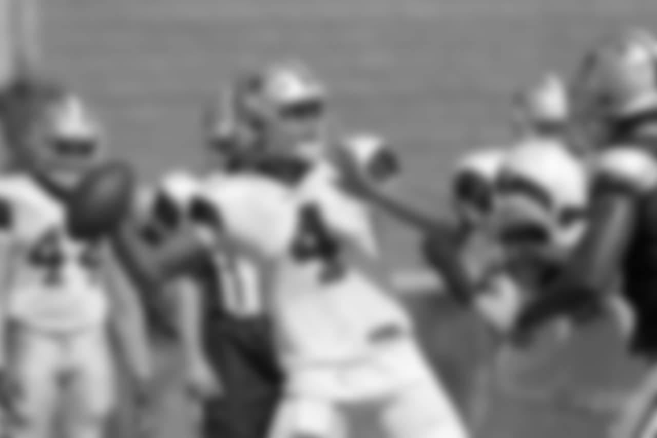 Views of the Dallas Cowboys training camp practice in Oxnard, California