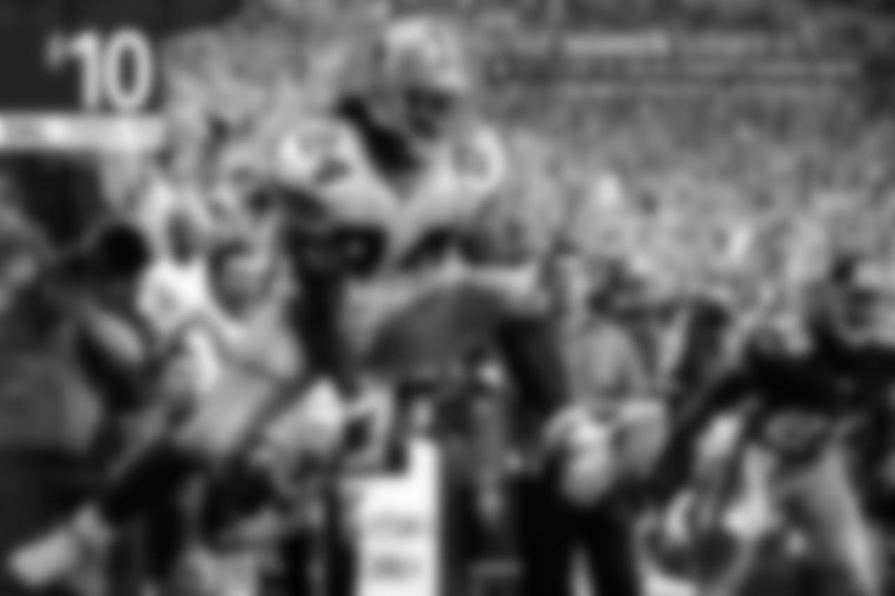Marion Barber was the workhorse in the Cowboys offense during their run to three playoff appearances in four seasons from 2006 through 2009, along with scoring 47 career touchdowns during his six seasons, third all-time for the Cowboys.