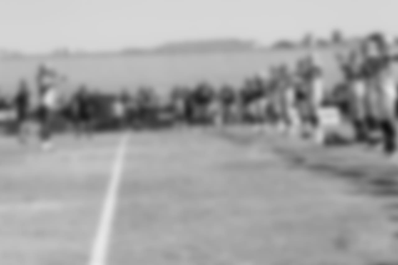 Views of the Dallas Cowboys training camp practice in Oxnard, California