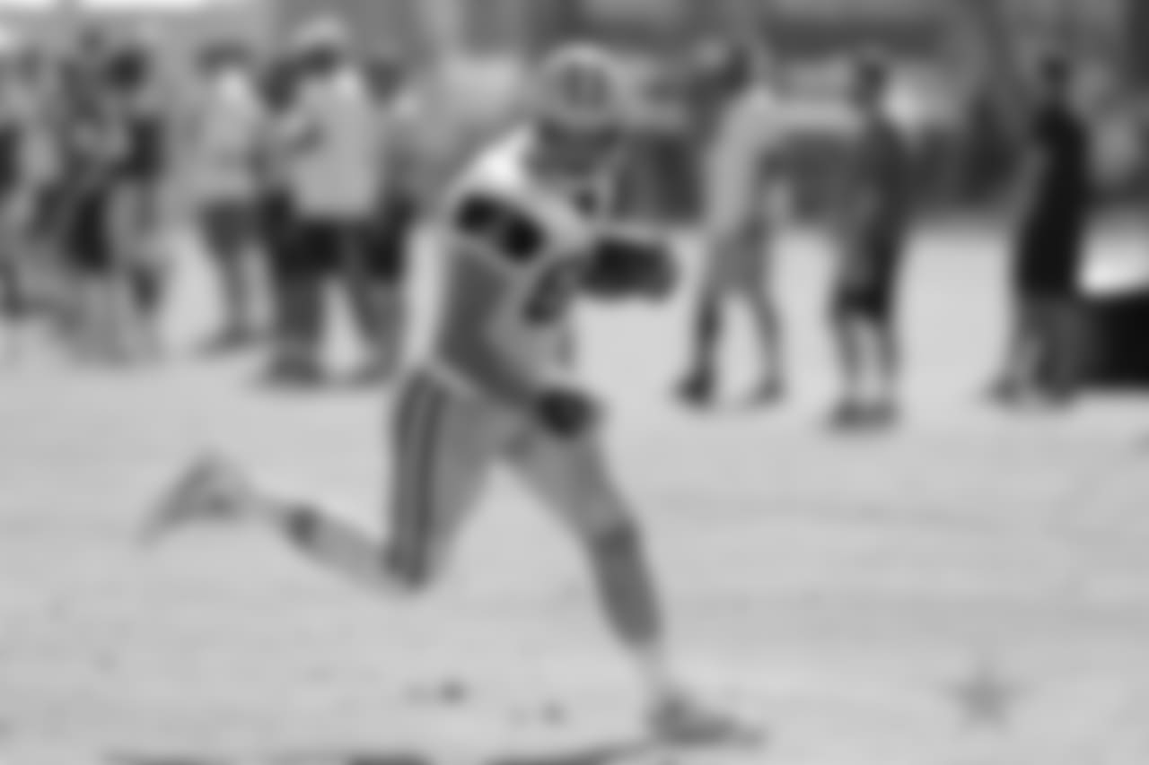 Views of the Dallas Cowboys training camp practice in Oxnard, California