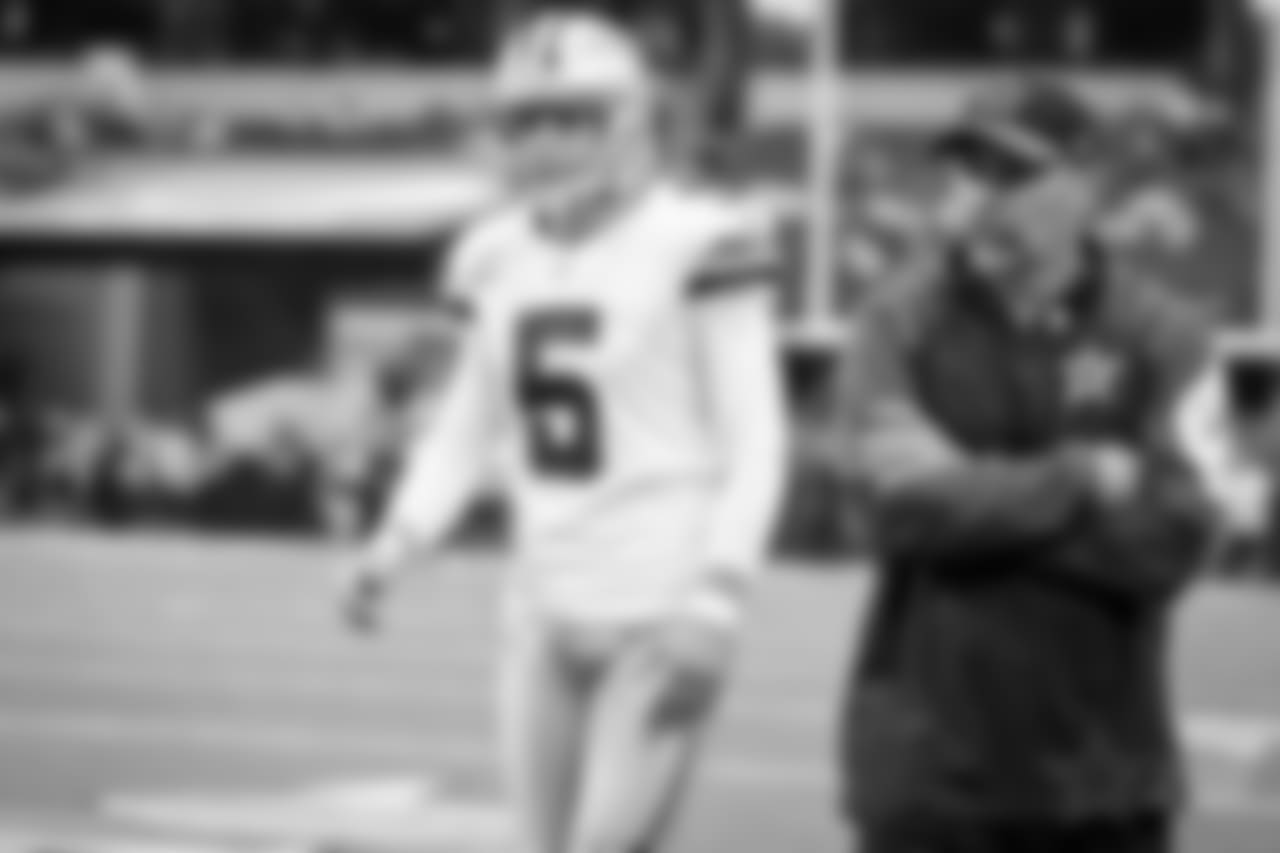 08 October 2017: Dan Bailey (5)
of the Dallas Cowboys during their NFL week 5 regular season 35-31 loss to the Green Bay Packers at AT&T Stadium in Arlington, Texas. Photo by James D. Smith/Dallas Cowboys