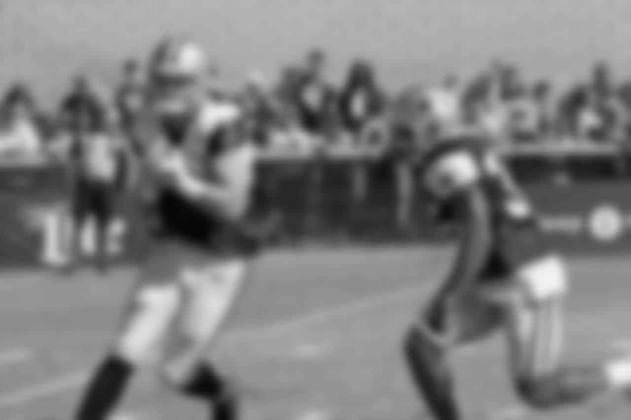 Views of the Dallas Cowboys training camp practice in Oxnard, California