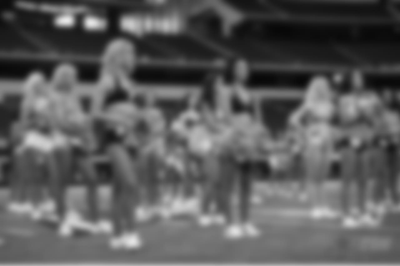 Dallas Cowboys Cheerleaders tryouts at AT&T Stadium in Arlington, Texas on May 6, 2018.